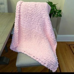 Handmade Chunky knit blanket